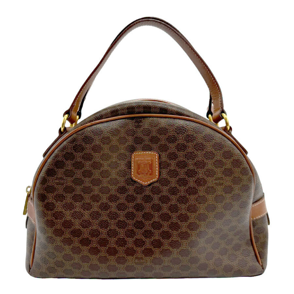 Celine Leather Brown Handbag Macadam - Picture 2 of 4